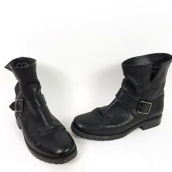 frye natalie short engineer boot